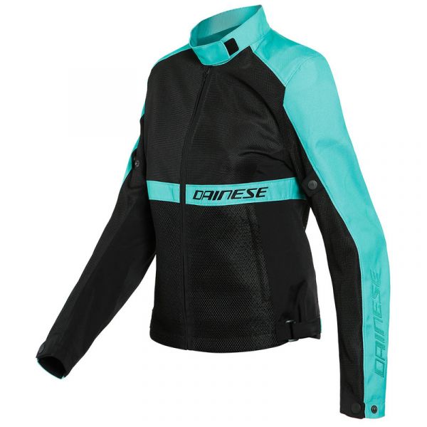 Dainese Casacos Ribelle Air Tex Lady Black Acqua-green 50 - 2735245-26F-50
