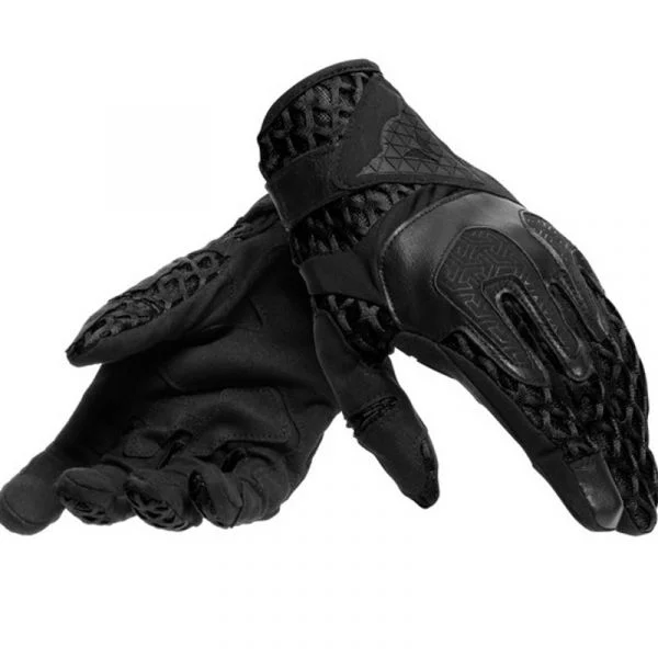 Dainese Luvas Air-maze Black / Black L - 1815944-631-L