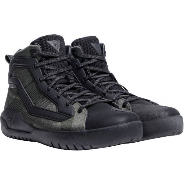 Dainese Botas Urbactive Gore-tex Black / Army-green 43
