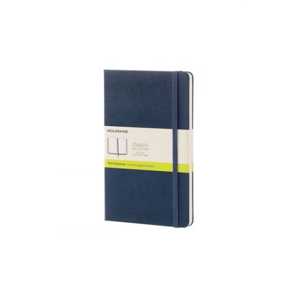 Moleskine Bloco Hardcover Azul Liso Grande