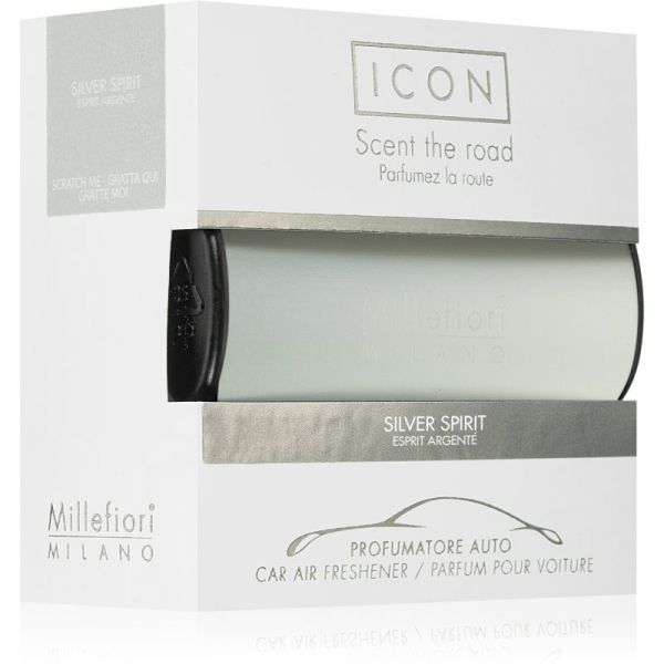 Millefiori Icon Silver Spirit Ambientador Auto i.