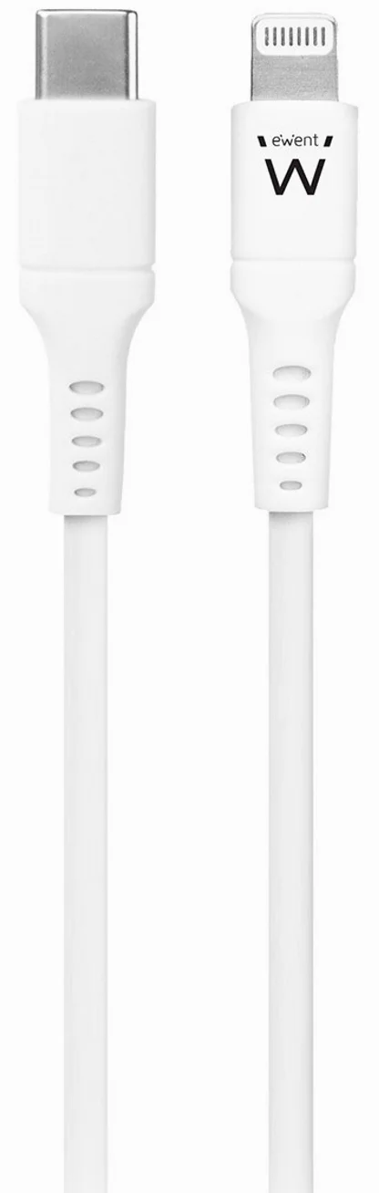 Cabo Ewent USB/C para Lightning 2 M Branco