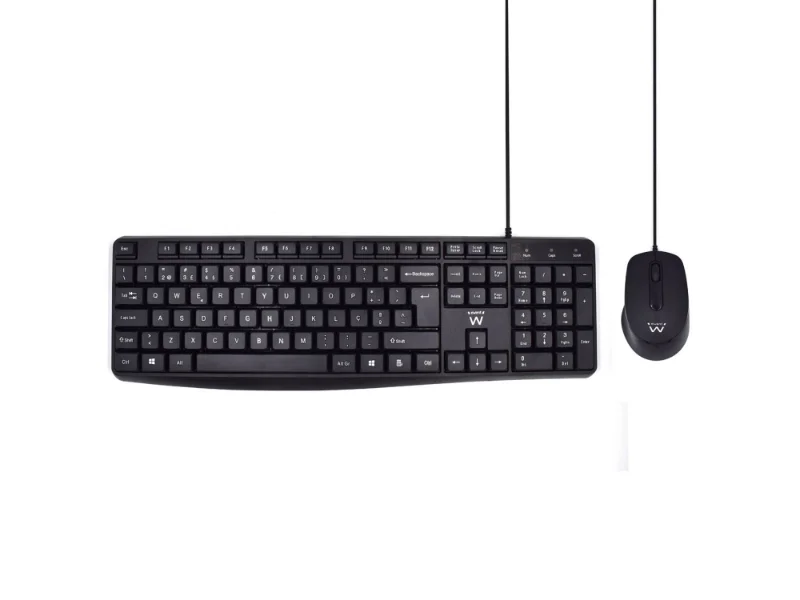 Teclado + Rato Ewent EW3007 PT Preto