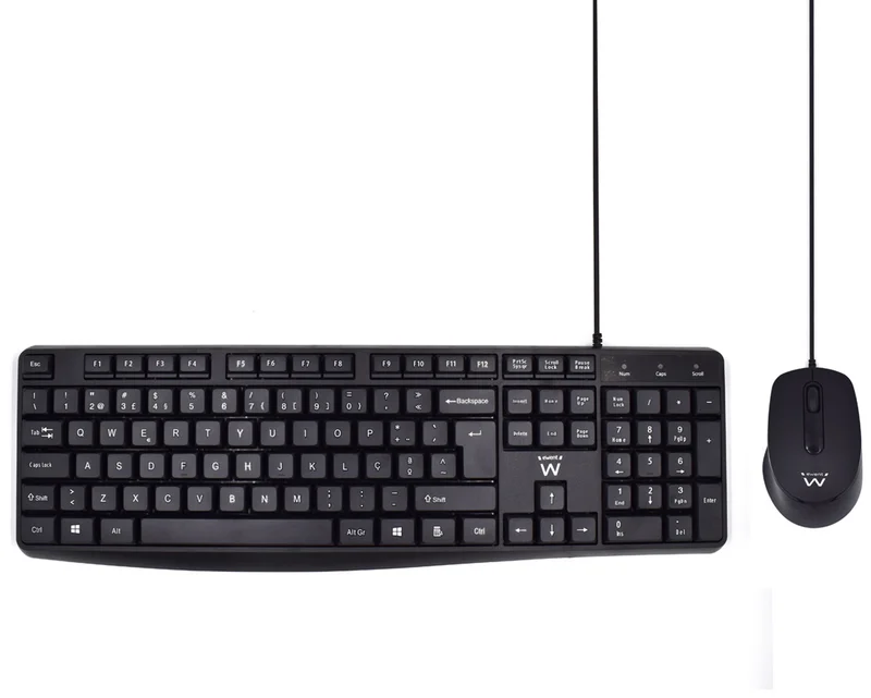 Teclado + Rato Ewent EW3007 PT Preto