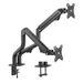 Suporte de Mesa Duplo 17" a 32" Ewent Preto