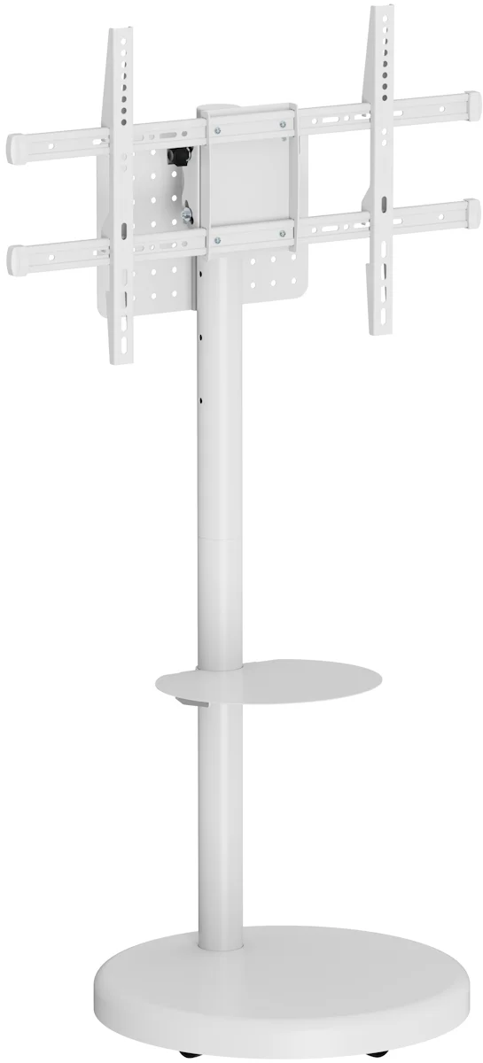 Suporte Móvel de Chão Ewent EW1550 Heavy-Duty Mobile TV Floor Stand 37" - 86" Branco