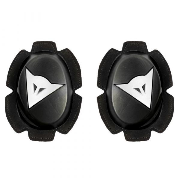 Dainese Joelheiras Pista High Durability Black / White