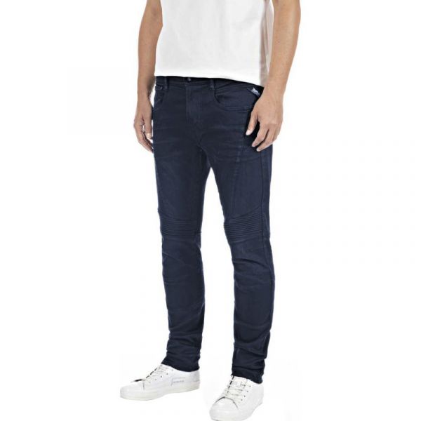 Replay Calças Swing Medium Blue 34/34