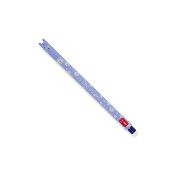Legami Caneta De Gel Apagável Azul Hipopótamos