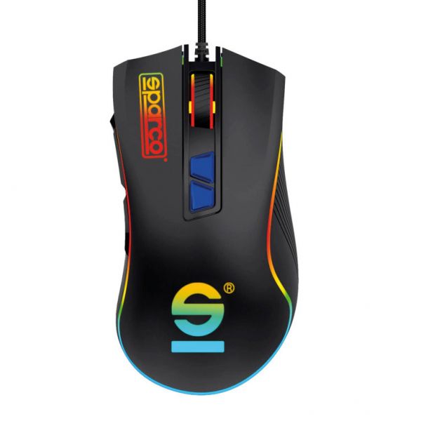 Sparco Gaming Line Rainbow RGB - SPMOUSEPRO