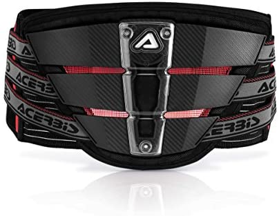 CINTA ABDOMINAL ACERBIS PROFILE2 PRETO L/XL