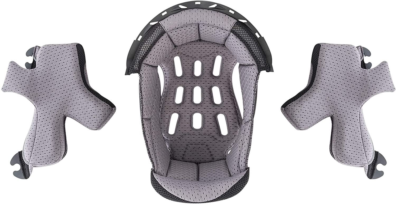 FORRO INTERIOR CAPACETE ACERBIS STEEL CARB/X-PRO PR/CINZ M
