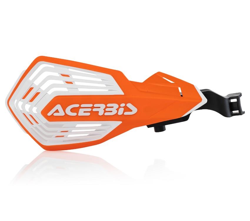 PROTEÇOES MAO ACERBIS K-FUTURE LARANJA/BRANCO