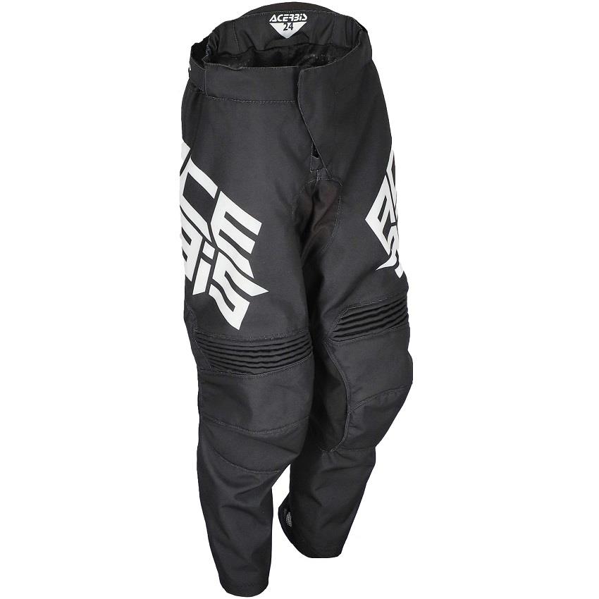 CALÇAS ACERBIS MX TRACK KID PRETO