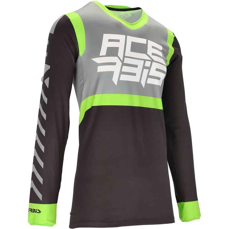 CAMISOLA ACERBIS X-FLEX FIVE PRETO/VERDE