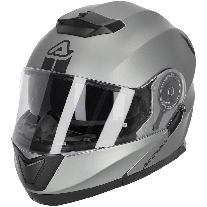 CAPACETE MODULAR ACERBIS SEREL 22.06 CINZA