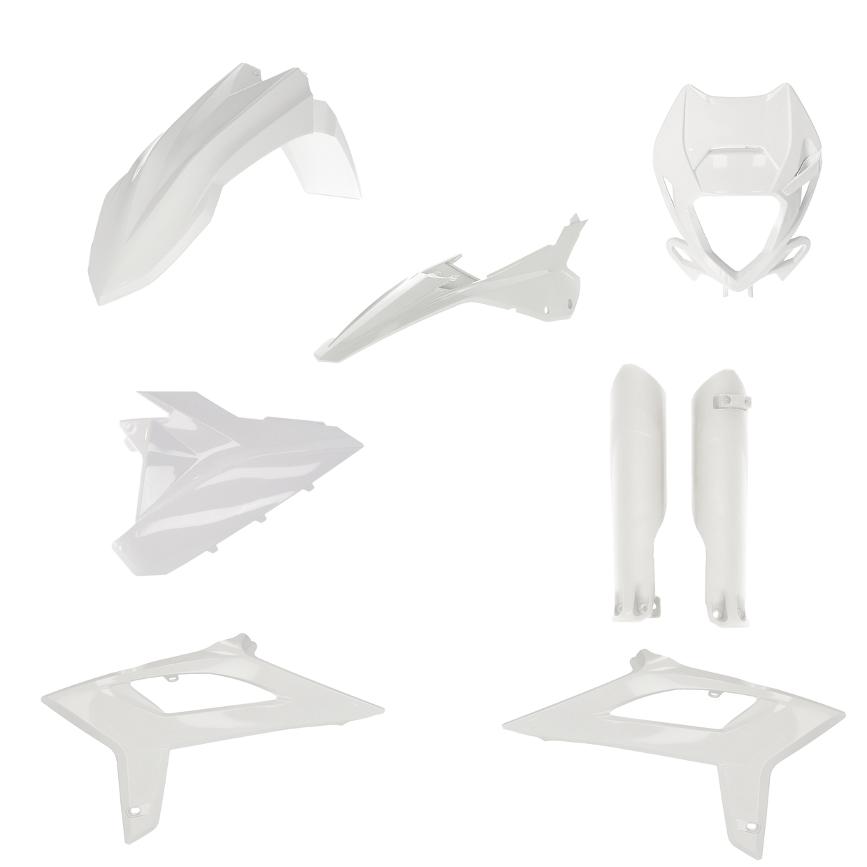 PLASTICOS BETA RR 2023 BRANCO FULL ACERBIS