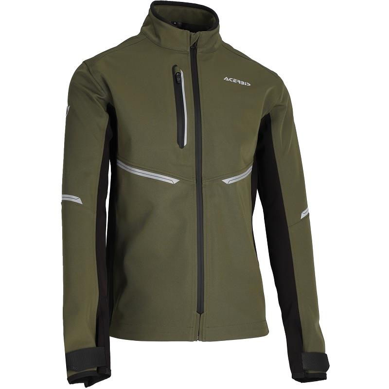 BLUSAO ACERBIS X-DURO W-PROOF VERDE MILITAR