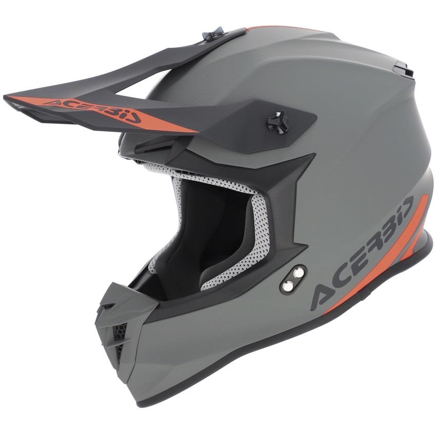 CAPACETE ACERBIS LINEAR 22.06 SOLID CINZA
