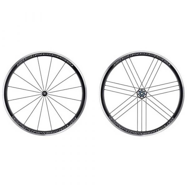 Campagnolo Rodas Scirocco Db Disc Pair Black 9 X 100 mm Qr / 10 X 135 mm Qr