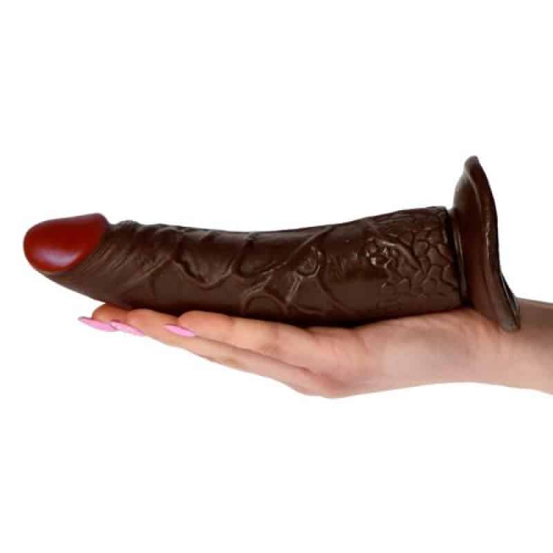 Toyz4lovers – Dildo Realístico Real Rapture Earth Flavour 18 Cm Preto