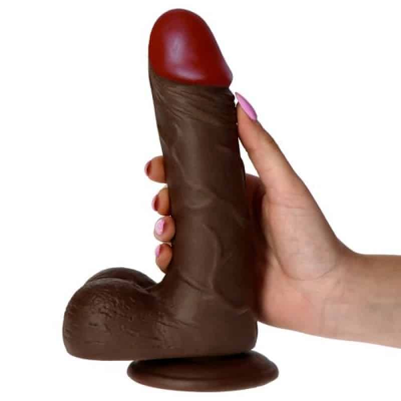 Toyz4lovers – Dildo Realístico Real Rapture Fire Passion 20,5 Cm Preto