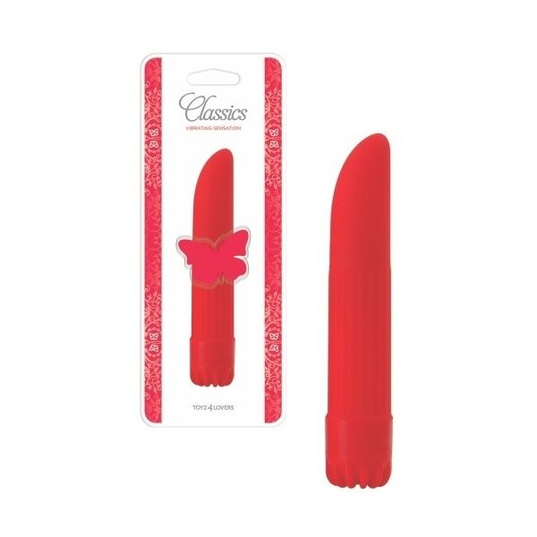 Toyz4Lovers Vibrador Classics Red Small