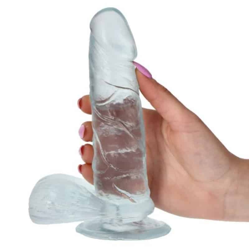 Toyz4lovers – Dildo Real Rapture Earth Flavour 16,5 Cm Transparente