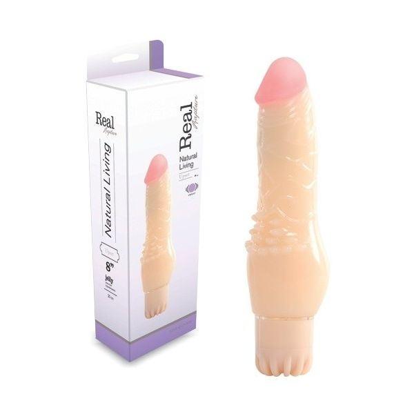 Toyz4Lovers Vibrador Jelly Real Rapture Upset 8"
