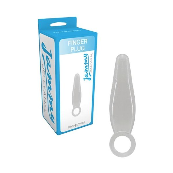 Toyz4Lovers Plug Finger Jammy Jelly Clear