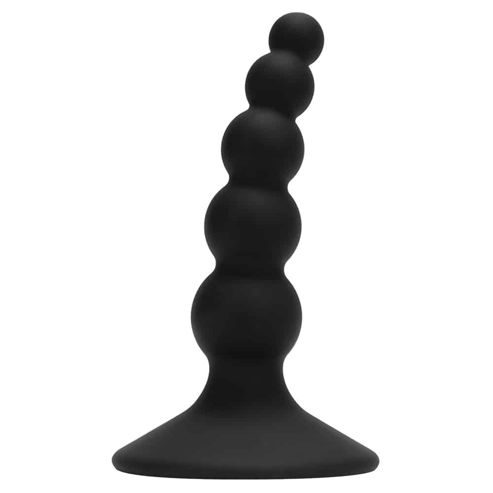 Silicone – Plug Anal Domino Ass Pênisher Preto