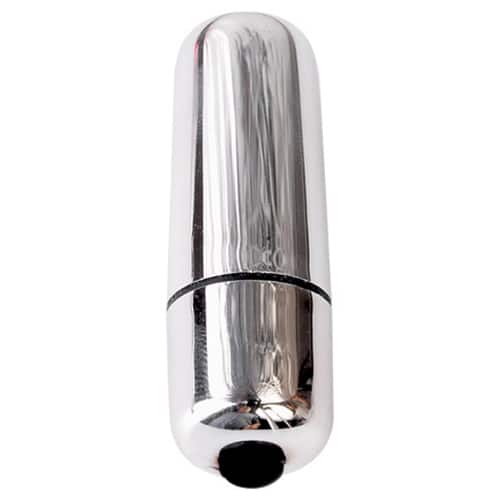 Toyz4lovers – Mini Bala Vibratória Bullet Prateada