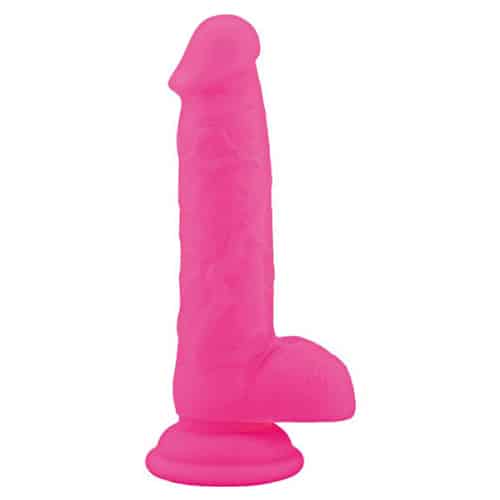 Toyz4lovers – Dildo Em Silicone Real Safe Rod Large Rosa 13,5 Cm