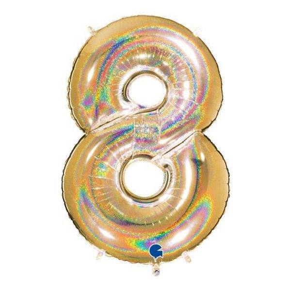 Grabo Balão Foil 40" Nº 8 - 460007285