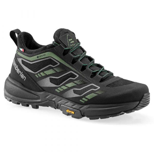 Zamberlan 220 Anabasis Goretex Short Hiking Shoes Preto 47 Homem