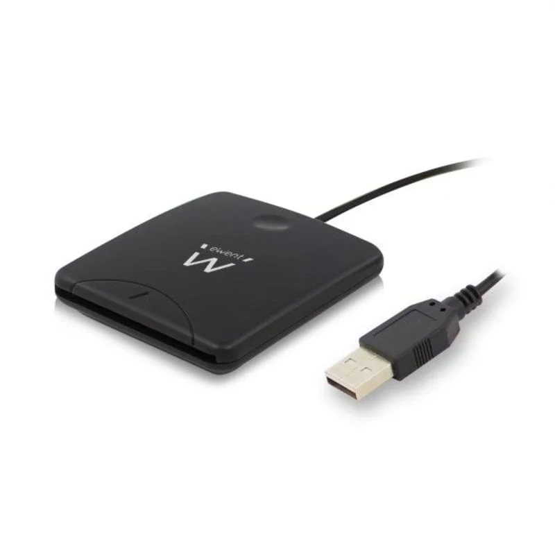 Leitor de Cartões de Cidadão Ewent USB 2.0 Preto