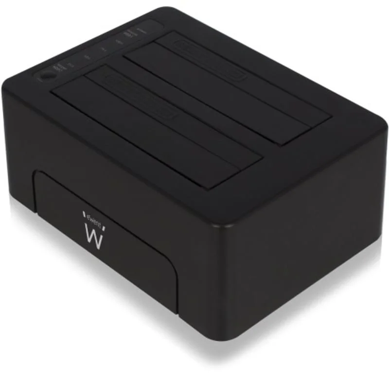 Dock HDD Ewent para Dual SSD/HDD 3.5" ou 2.5" SATA USB3.1 Gen 1
