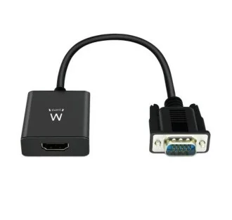 Cabo Conversor Ewent VGA > HDMI com Audio