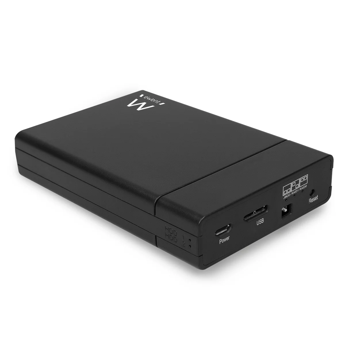 Caixa Dual HDD/SSD Ewent 2.5" SATA - USB 3.2 Gen 1 Type C