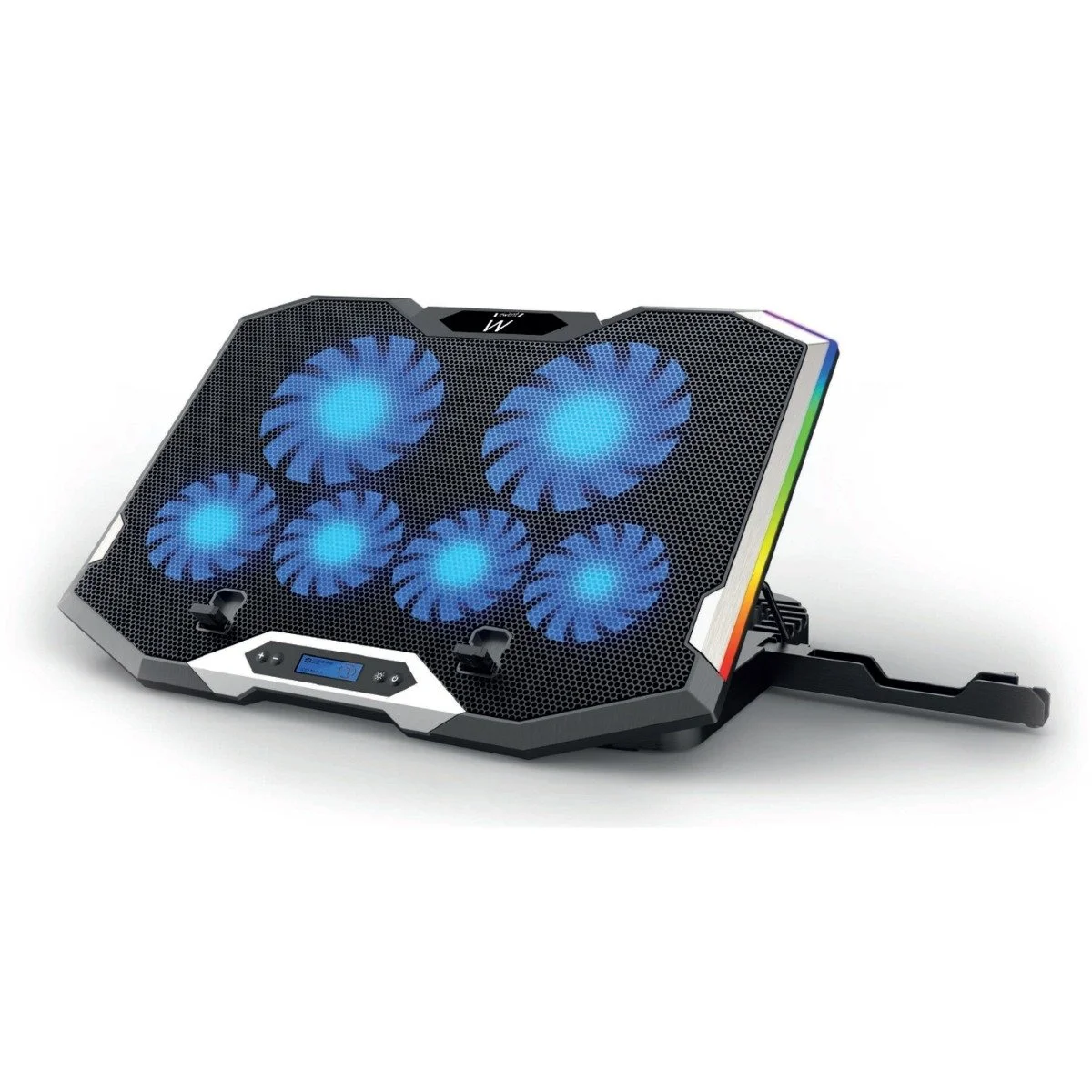 Cooler de Portátil Ewent com 6 Ventoinhas até 15.6" 6 Vel. RGB