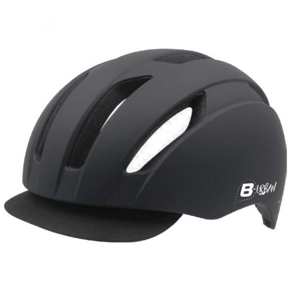 B-urban City In-mold Urban Helmet Preto L