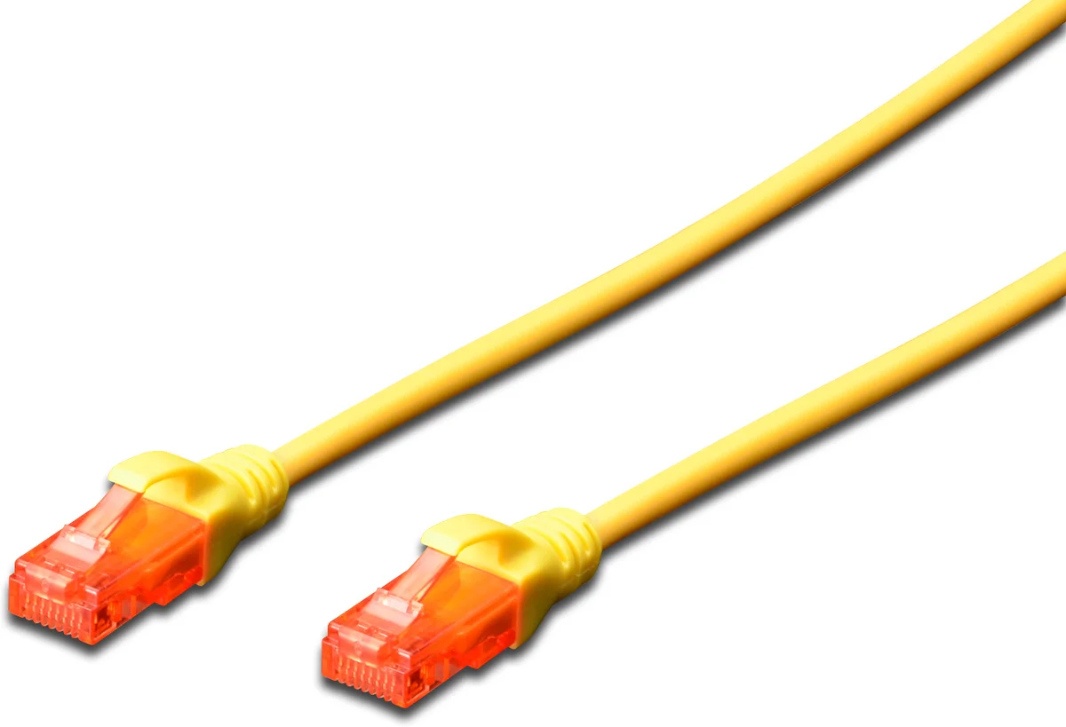 Cabo de Rede Ewent IM1017 Patch Cable CAT 6 UTP 2m Amarelo