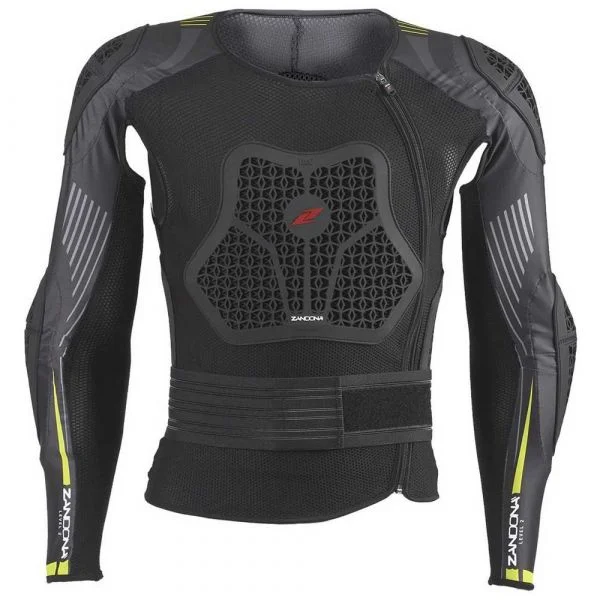 Zandona Protecção Corporal Netcube Jacket X8 Black / Yellow Fluo M