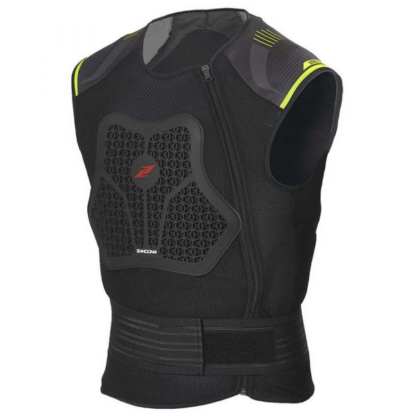 Zandona Protecção Corporal Netcube Vest X8 Black / Yellow Fluo M