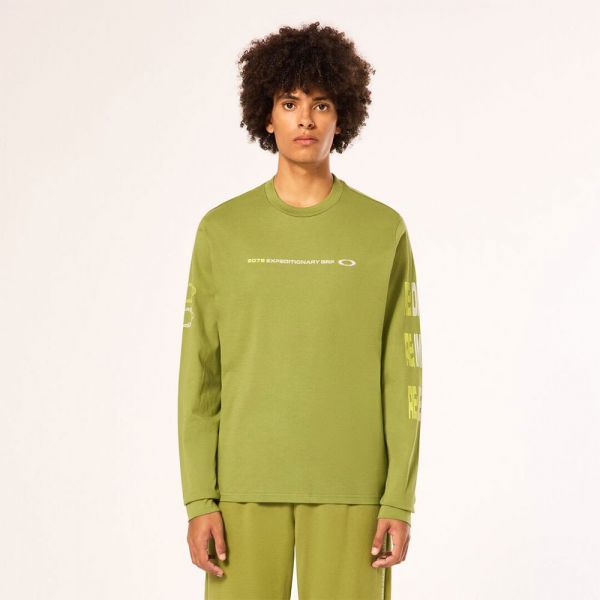 Oakley Apparel Re-mantra Long Sleeve T-shirt Verde S Homem