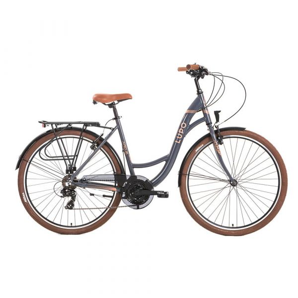 Lupo Amelie City 28´´ Bike Prateado 48