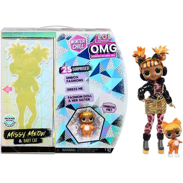 Giochi Preziosi LOL Surprise - O.M.G. Winter Chill Missy Meow - LLUE4000