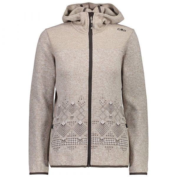 Cmp Fix Hood 39h0846 Jacket Beige 2XS Mulher
