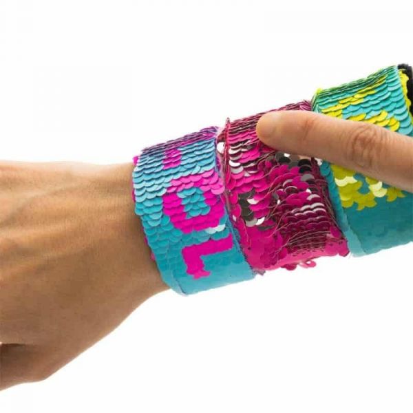 Girabrilla Pulseiras Fluorescentes Slap Sortido 1un.