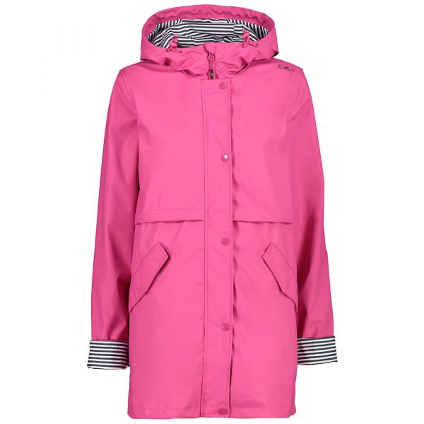 Cmp Fix Hood Rain 30x9736 Jacket Rosa M Mulher